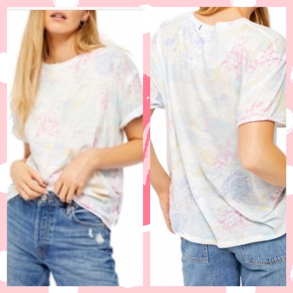 Free People Oversized Tee 🌸🌺🌸